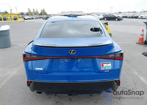 2021 Lexus Is 350 F Sport from USA, damaged, VIN JTHGZ1E27M5018507